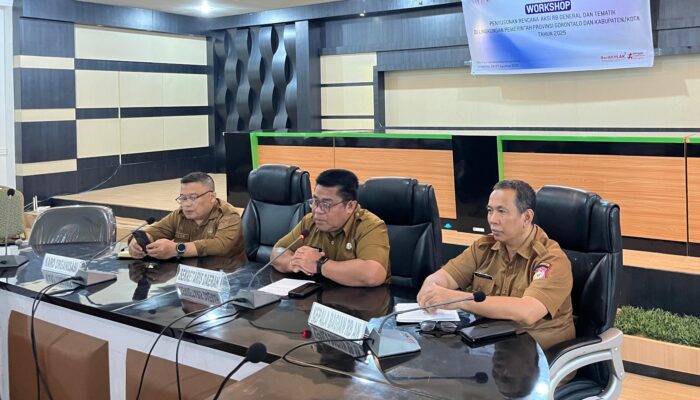 Pemkab Gorontalo Tuan Rumah Workshop Penyusunan Rencana Aksi RB General Tematik