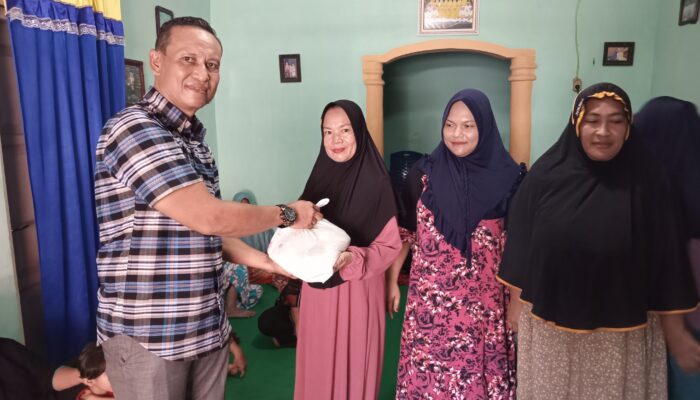 Syafrudin Junaidi Berbagi di Momen HUT Demokrat ke-24