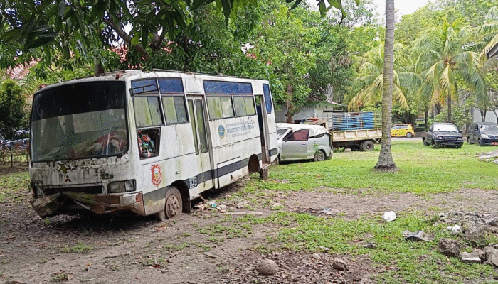 Aset Terbengkalai, Dekab Desak Segera Lelang Kendaraan Rusak