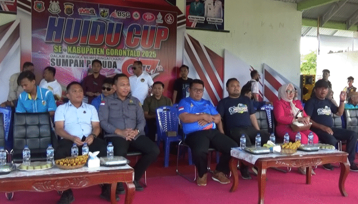 Sekda Gorontalo Resmi Buka Huidu Cup 2025