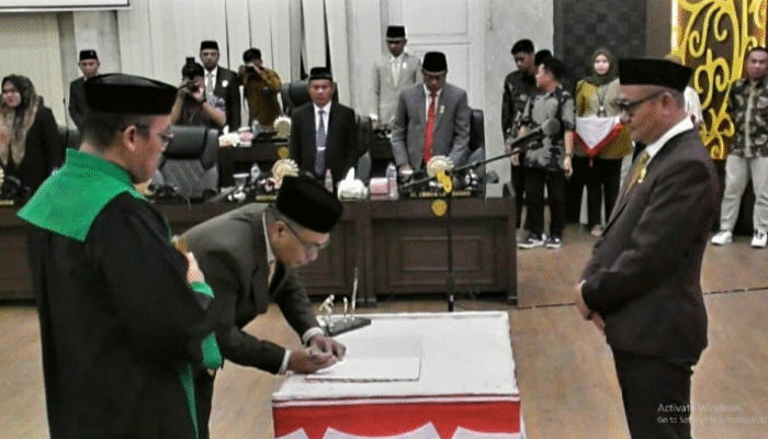 Susanto Hairun Liputo Resmi Dilantik Anggota DPRD