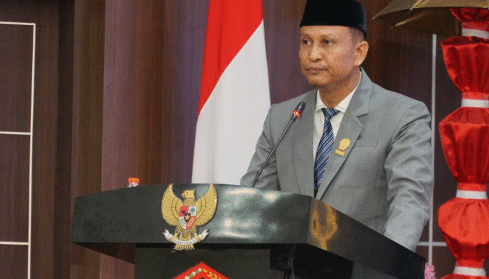 Khidmat! Syafrudin Junaidi Baca Al-Qur’an di Pembukaan Paripurna DPRD