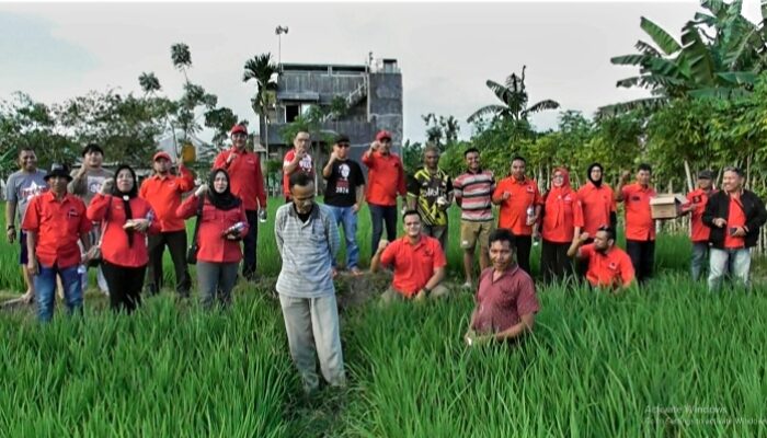 DPC PDIP Kota Gorontalo Dengar Aspirasi Petani Dihari Tani
