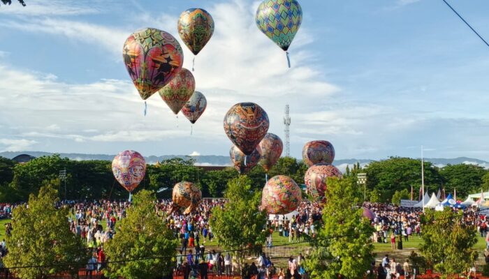 Festival Balon Udara 2025 Warnai Langit Gorontalo, Jadi Magnet Wisata Baru