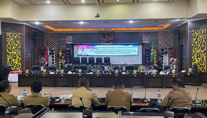 RDP DPRD Gorontalo Bahas Konflik Akses Jalan Misfala, Warga Diminta Sosialisasi Ulang