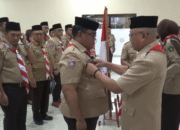 Sofyan Puhi Lantik Pengurus Saka Wanabakti dan Kalpataru