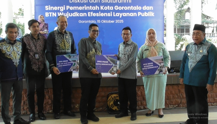 BTN Dukung Operasional Perumdam Muara Tirta Kota Gorontalo