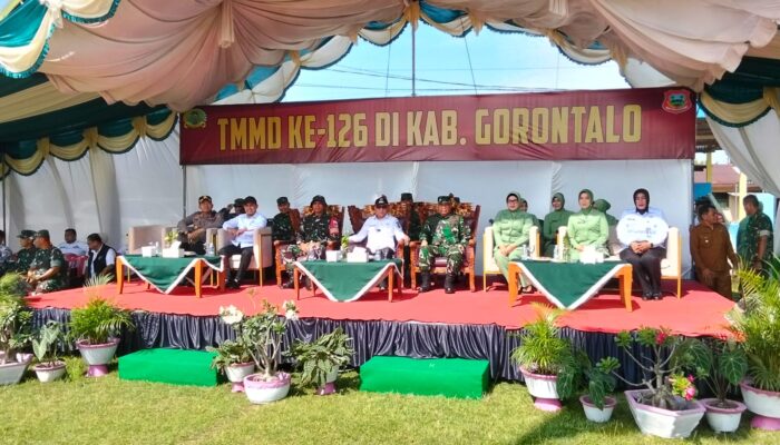 TMMD Ke-126 Resmi Dibuka, Bupati Sofyan Jadi Inspektur Upacara