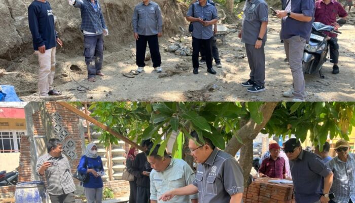 Komisi III DPRD Kota Gorontalo Tinjau Cekdam Lotu dan Proyek SDN 34, Target Rampung Sebelum Akhir Tahun