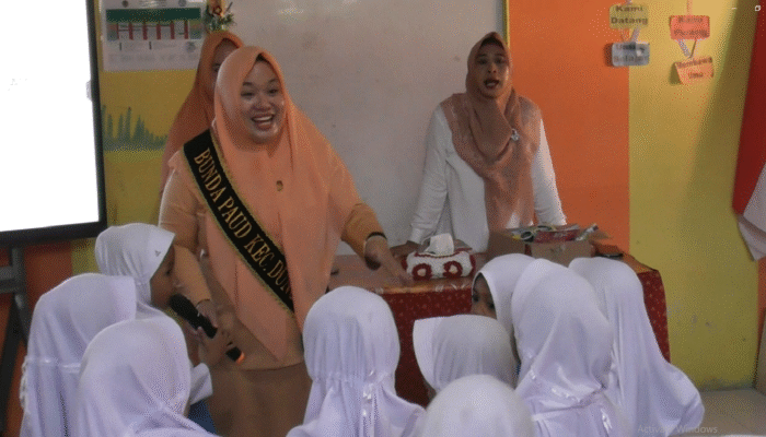 DWP Dungingi Gelar Pendidikan Masuk Kelas di TK Darul Muttaqin