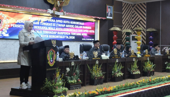 DPRD Sahkan 9 Ranperda Prioritas Kota Gorontalo untuk 2026
