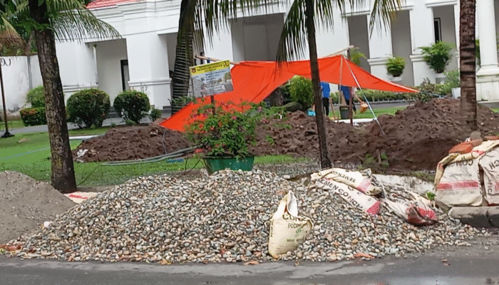 Air Mancur Dipindah ke Rumah Dinas Bupati