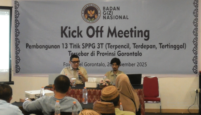 Pembangunan 13 Titik SPPG Dapur 3T di Gorontalo Resmi Dimulai