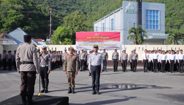 Ops Zebra Otanaha 2025, Polresta Gorontalo Kota Fokus Tekan Angka Kecelakaan Dan Penindakan Humanis