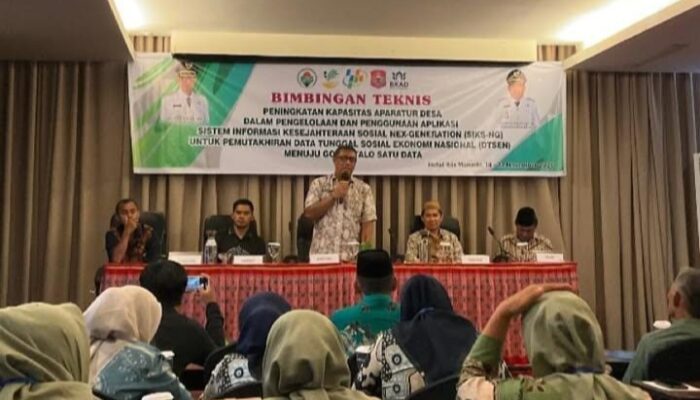 Perkuat Data Kemiskinan, BKAD Botupingge Gelar Bimtek SIKS-NG