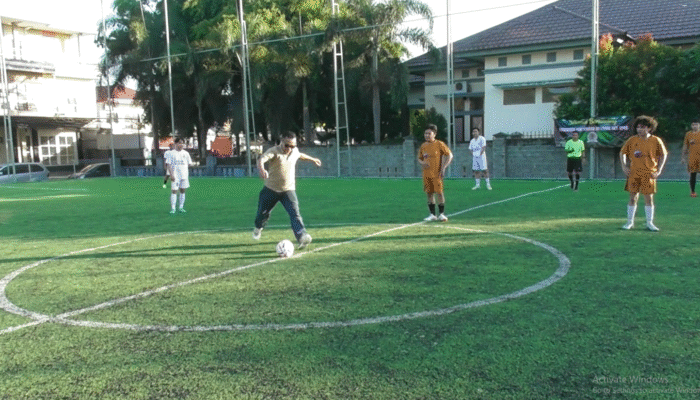 Husain Hasan Buka Turnamen Minisoccer Internal Dekot