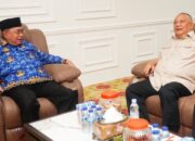 Silaturahmi dengan Rusli Habibie, Wali Kota Adhan Titip Aspirasi Rp. 60 Miliar