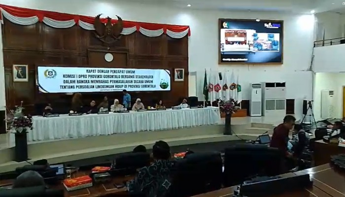 Gandeng Akademisi, Komisi I Bahas Isu Lingkungan di Gorontalo