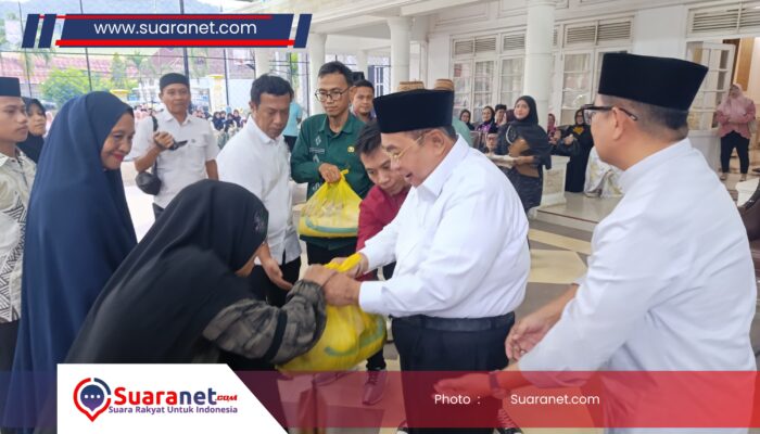 Syukuran Satu Tahun Pemerintahan AIR, Anak Panti dan Pelaku UMKM Diajak Bukber di Rujab