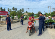 Ringankan Beban Warga, Polsek Wonosari Bagikan Sayur Gratis