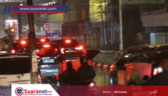 ‎Hujan Deras Guyur Gorontalo, Lalu Lintas HB Jassin Padat Lancar