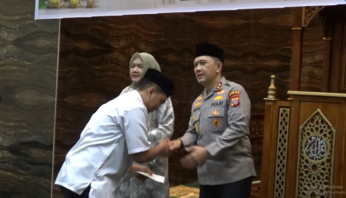 Polda Gorontalo Buka Puasa dan Santuni Anak Yatim