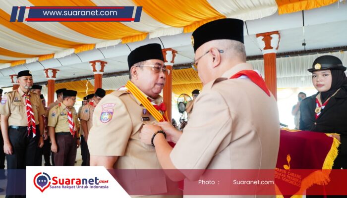 Pelantikan Pengurus Kwarcab Kota Gorontalo, Adhan : Bangkitkan Lagi Semangat Kepramukaan