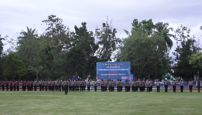 Polres Gorontalo Kerahkan 402 Personel untuk Operasi Ketupat