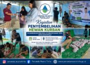 Perumdam Muara Tirta Tebar Kepedulian, Salurkan Daging Kurban ke Warga Sekitar Tiga IPA