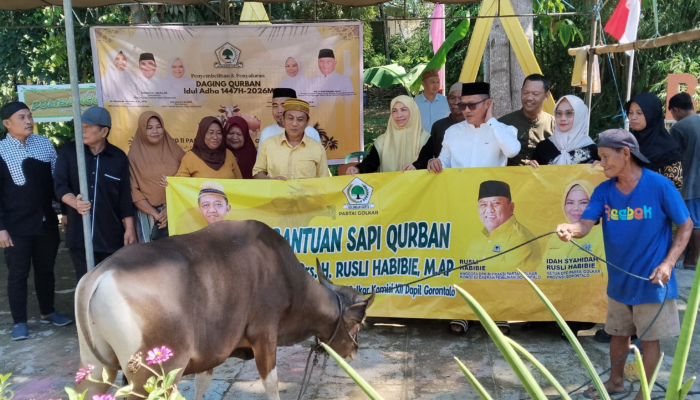 Ketua DPD: Qurban Bukan Sekedar Ritual, Tapi Bukti Golkar Selalu Hadir di Tengah Rakyat