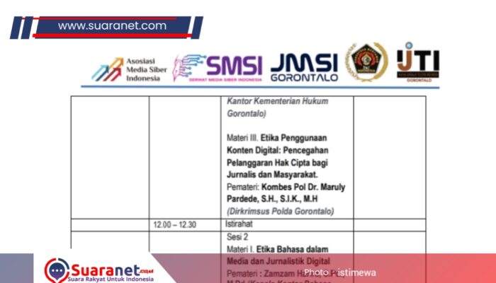 ‎Hadirkan Pemateri Nasional, Temu Jurnalis Gorontalo 2026 Bakal Bedah Etika, Integritas, dan Tantangan Pers Digital‎