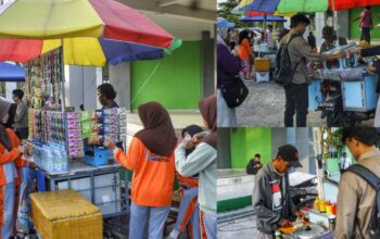 ‎Gladi PENAS KTNA XVII Banjiri GOR David-Toni, Pedagang Asongan Ketiban Durian Runtuh