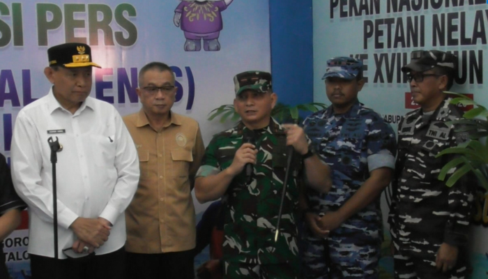 Korem 133/Nani Wartabone Siapkan Pengamanan VVIP Berlapis