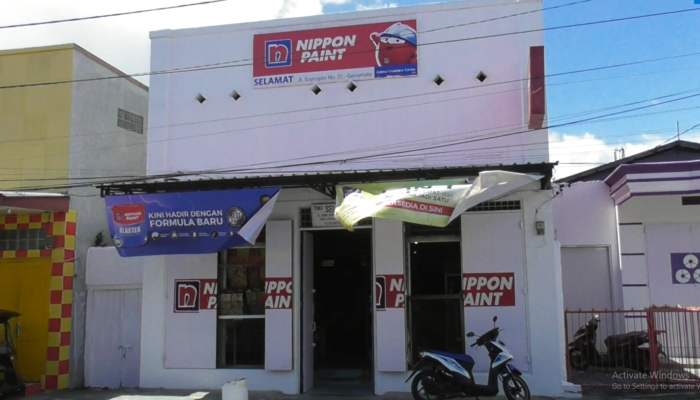 Toko-Toko di Kawasan Jalan Soeprapto Mulai Dicat Seragam