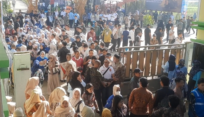 Presiden RI Hadiri Puncak PENAS, Ribuan Warga Padati Lokasi