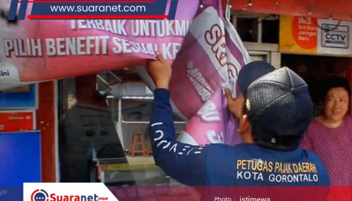 ‎Bappenda Kota Gorontalo Utamakan Edukasi Saat Tertibkan Reklame, Pelaku Usaha Diberi Pendampingan Administrasi