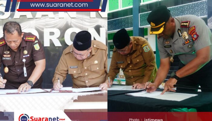 ‎Lindungi Guru dari Ancaman Kriminalisasi Orang Tua, Wali Kota Teken MoU Dengan Kajari dan Kapolresta