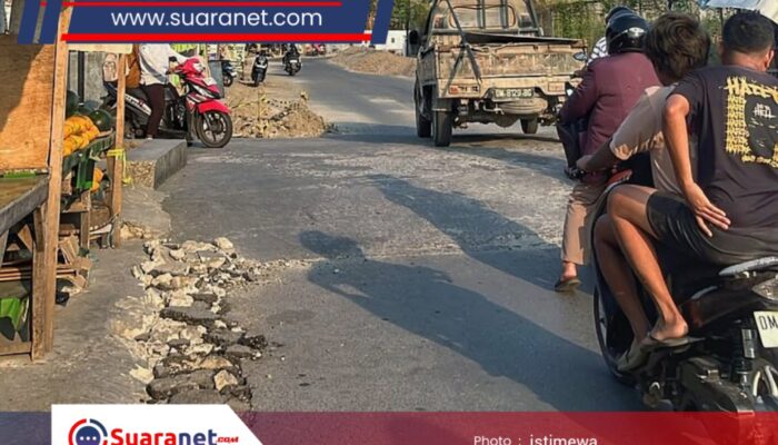 Ini Alasan Perbaikan Jalan Zainal Umar Sidiki (Eks- Palma) Terhenti Sementara!