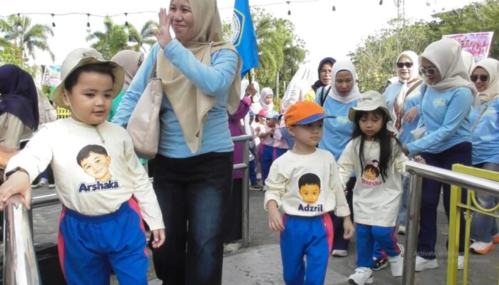 Jalan Sehat Semarakkan Dies Natalis PAUD Damhil
