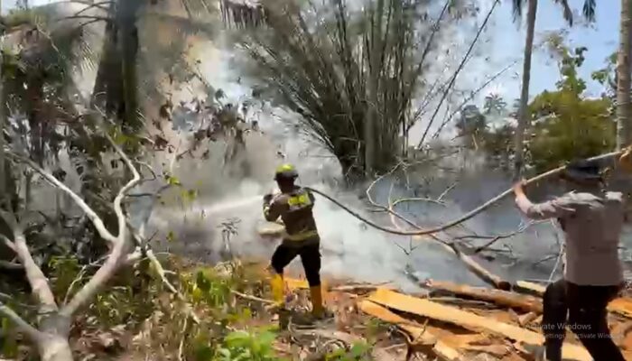 Polda Gorontalo Ancam Tindak Tegas Pelaku Karhutla