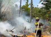 Dit Samapta Polda Gorontalo Jinakkan Api di Panggulo